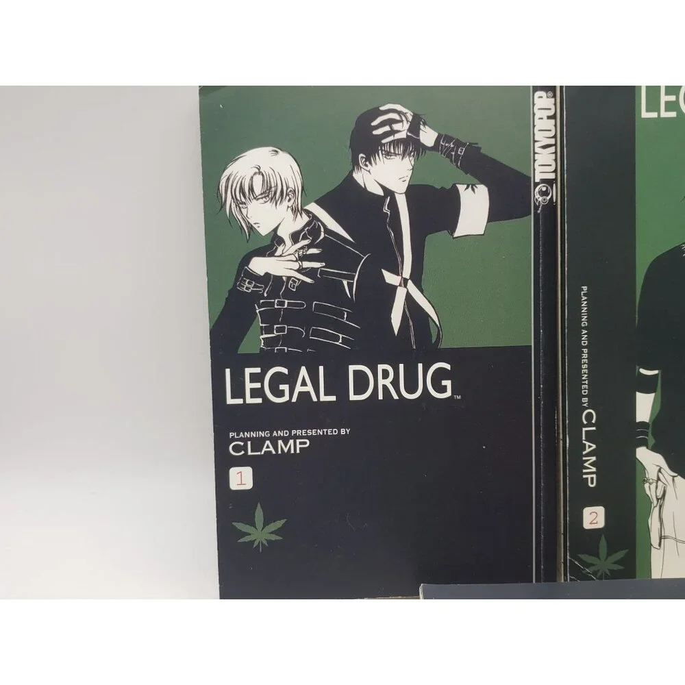Legal Drug Manga Vol. 1-3 Set By CLAMP  TokyoPop Paperbacks - Picture 2 of 11